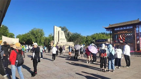 喜讯！嘉峪关文物景区2023年游客接待量突破百万人次